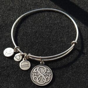 Alex and Ani Silver Charm Bracelet